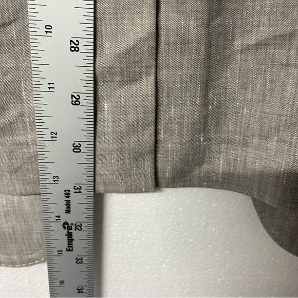 Brooks Brothers Blazer Sport Jacket 44L 36W Linen Wool Blend 1818 Regent Estrato - Picture 9 of 13